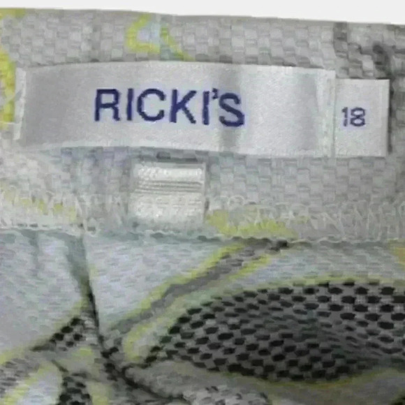 🔵 2/$15 ~ Ricki's strapless dress light blue and grey SIZE 18 - Picture 8 of 9